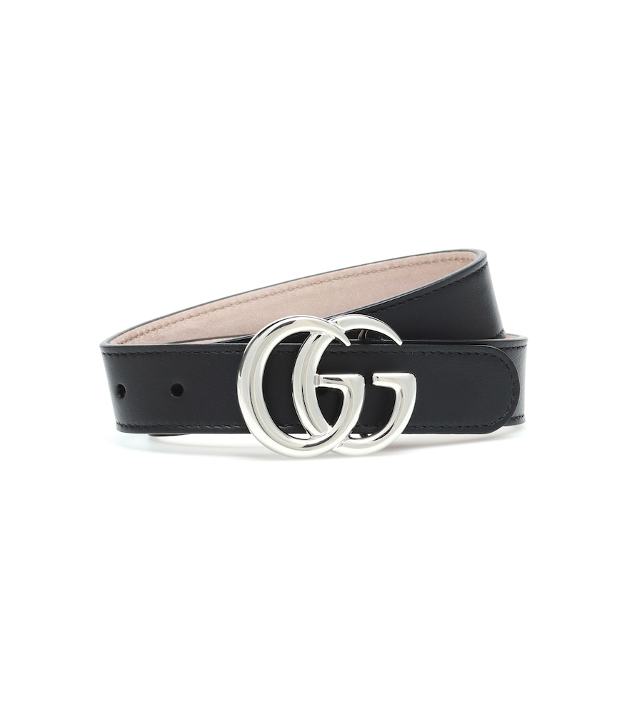 Gucci Kids Black Leather Belt - Mytheresa