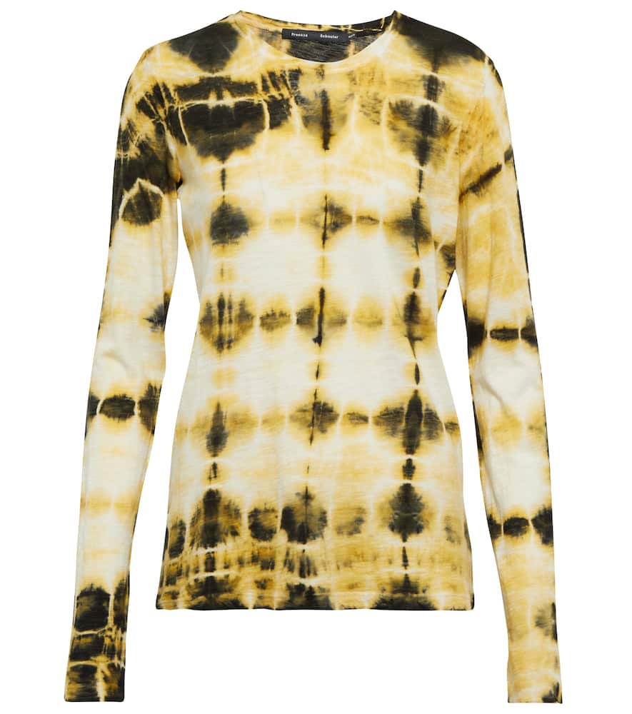 Proenza Schouler Tie-dye cotton top