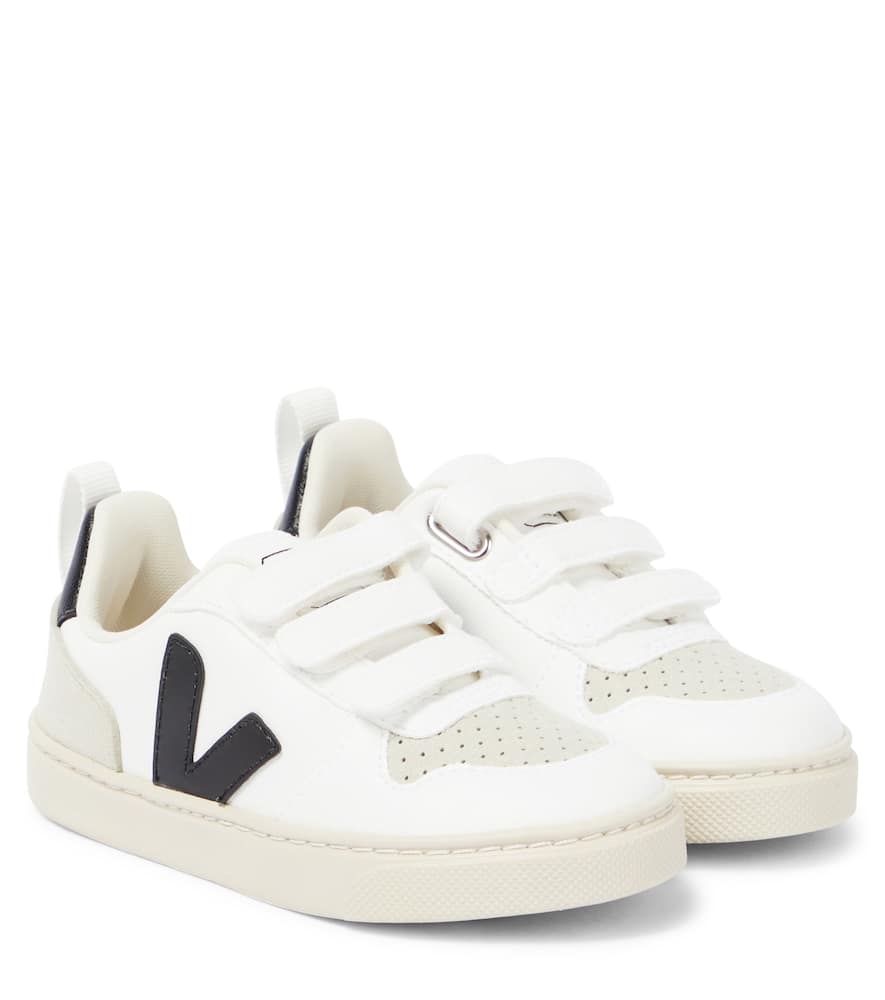 Veja Kids V-10 faux leather sneakers