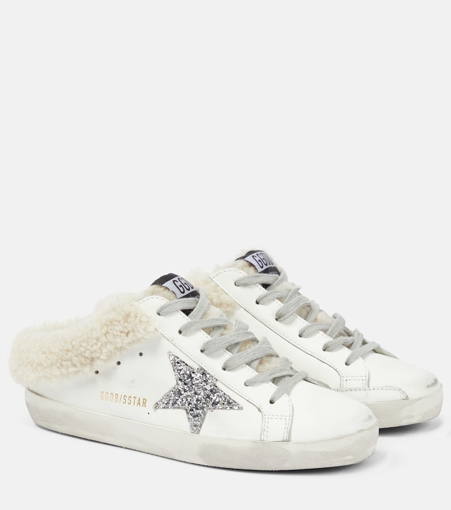 Golden Goose Sneakers Super-Star Aus Leder Einfarbig Damen Weiß Eu Größe 36