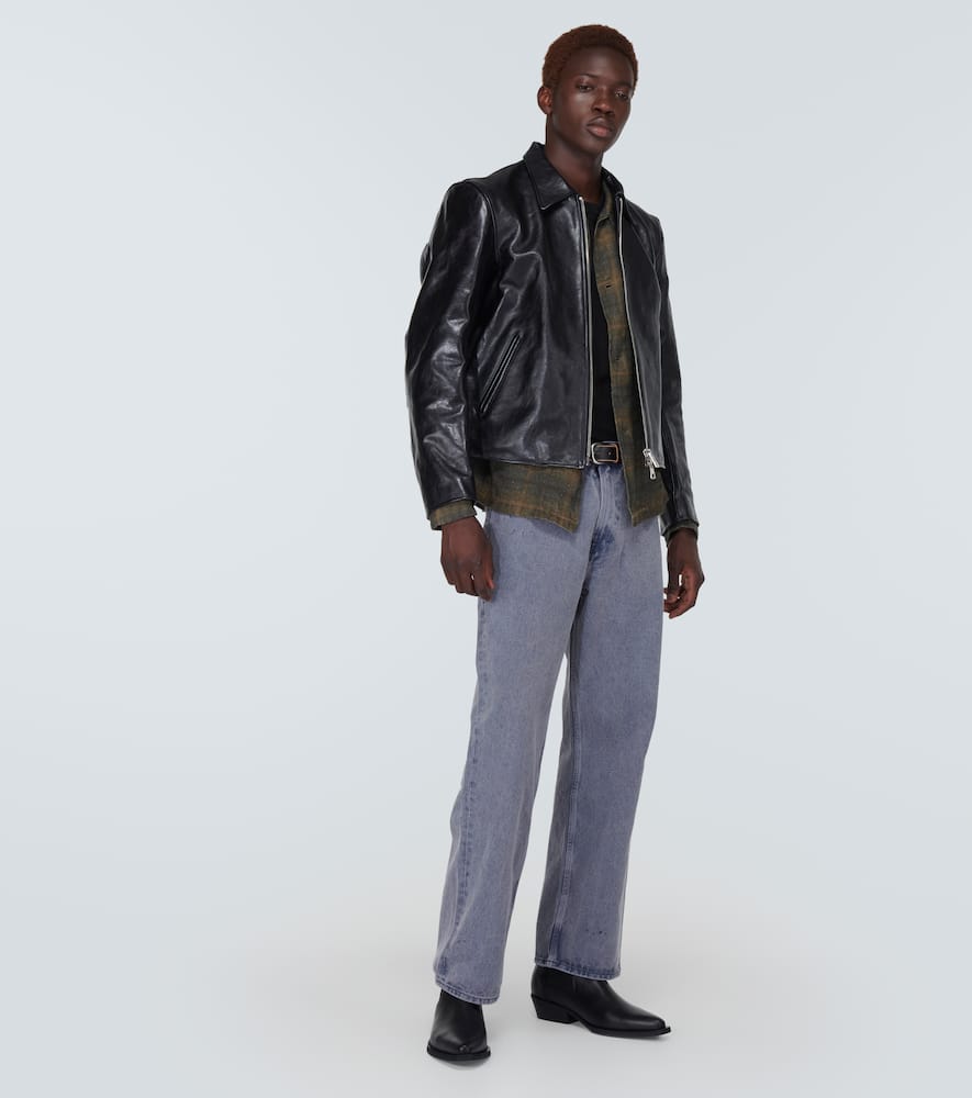 Our Legacy Blue Third Cut Jeans In Blue