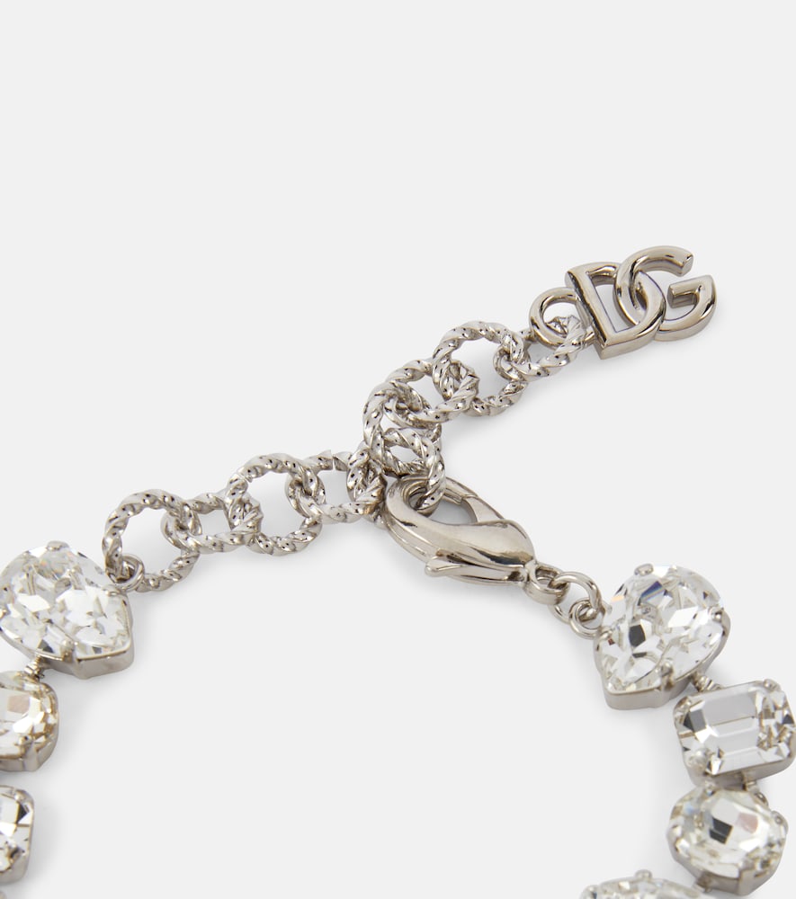  Dolce&gabbana Dolce&gabbana Dg Crystal-embellished Bracelet 