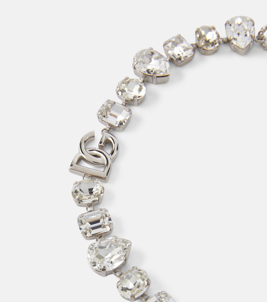  Dolce&gabbana Dolce&gabbana Dg Crystal-embellished Bracelet 