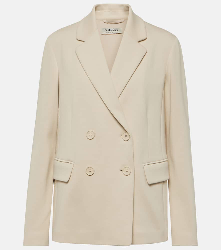 'S Max Mara Scrigno cotton-blend jersey blazer