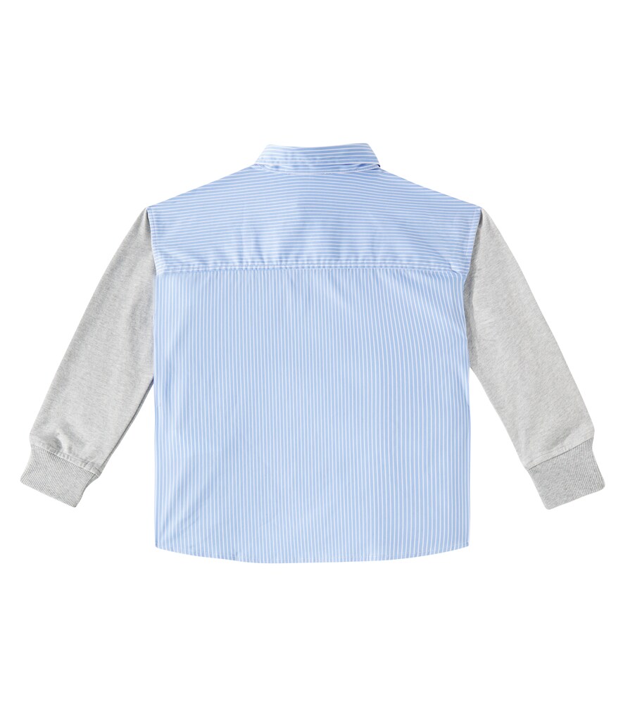  Moschino Kids Moschino Kids Hemd Aus Einem Baumwollgemisch 