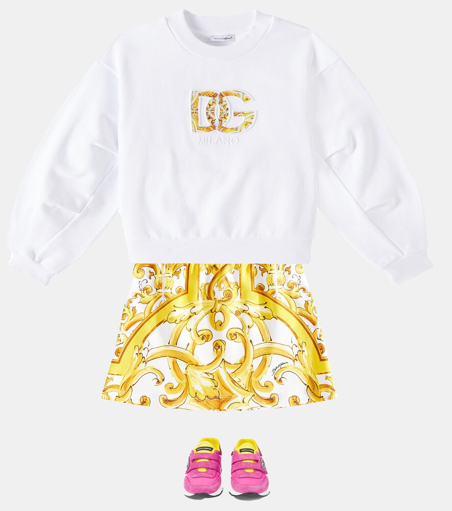  Dolce&gabbana Kids Dolce&gabbana Kids Sweatshirt Aus Baumwolle 