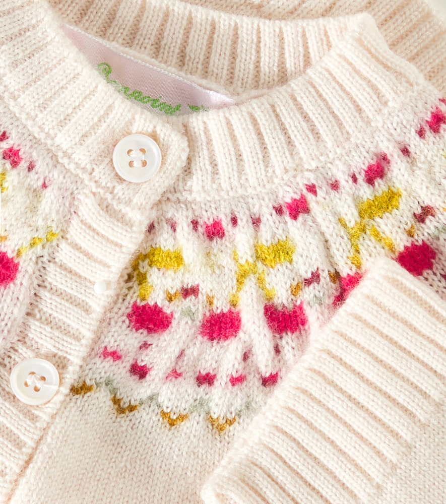  Bonpoint Bonpoint Baby Cardigan Tatiana Aus Wolle 