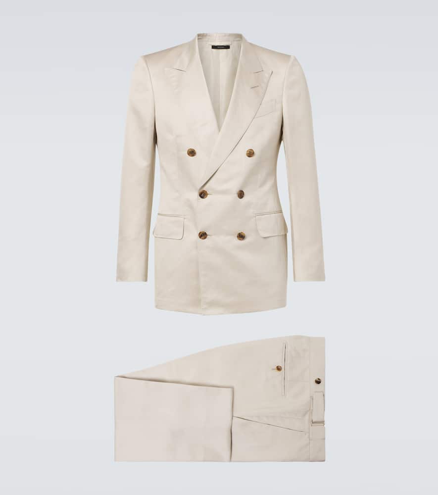 Tom Ford Silk and linen twill suit