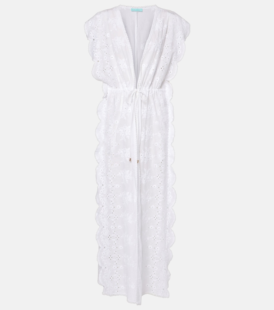 Melissa Odabash Talitha Broderie Anglaise Cotton Beach Dress