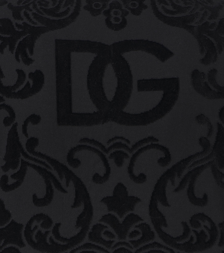  Dolce&gabbana Casa Dolce&gabbana Casa Bademantel Dg Aus Baumwollfrottee 