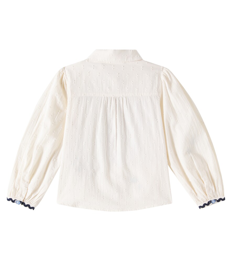  Scotch & Soda Kids Scotch & Soda Kids Besticktes Bluse Aus Baumwolle 