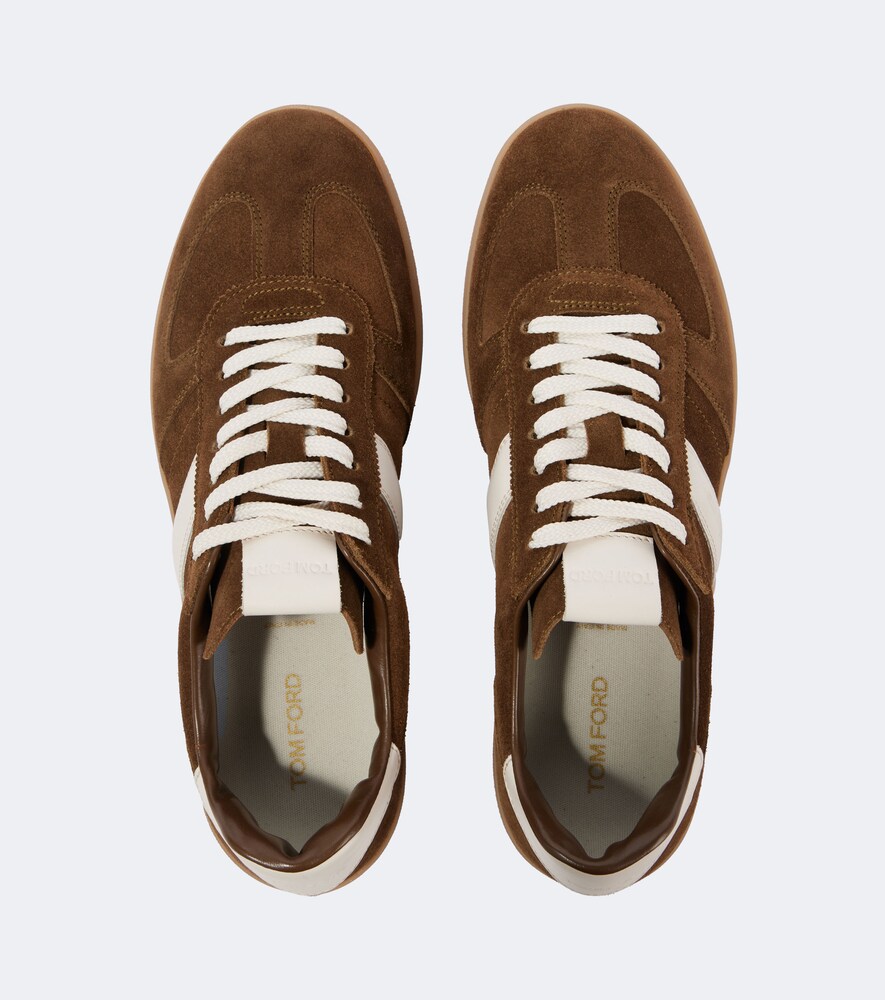  Tom Ford Tom Ford Sneakers Archer Aus Veloursleder Mit Leder 