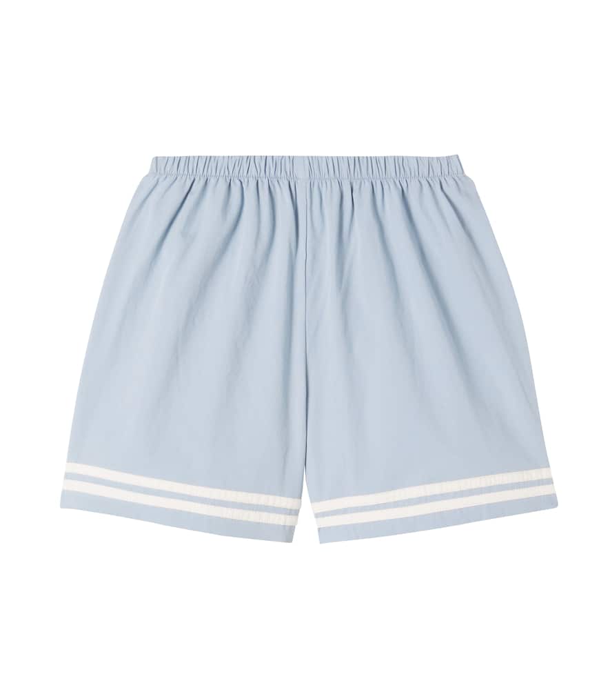 Konges Slojd Sailor Cotton Shorts In Blue
