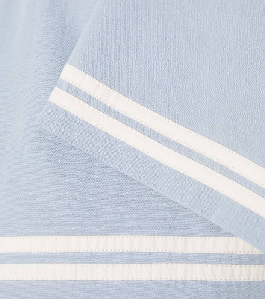 Konges Slojd Sailor Cotton Shorts In Blue