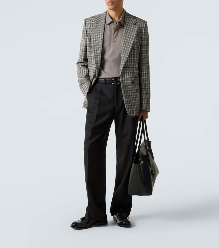 Sunspel Cotton Polo Shirt In Brown