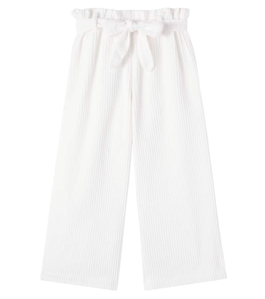 Cozmo Lima Cotton Corduroy Pants In White