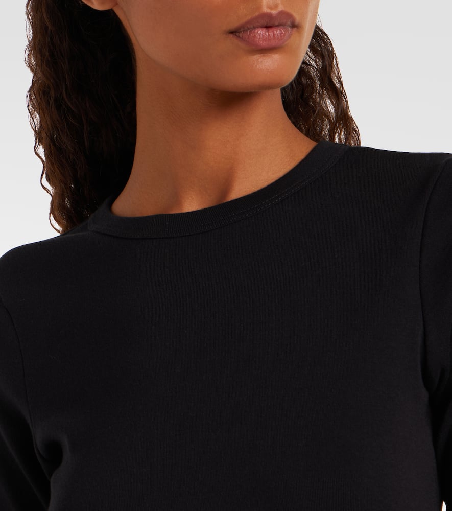 Leset Nando Cotton Jersey T-shirt In Black