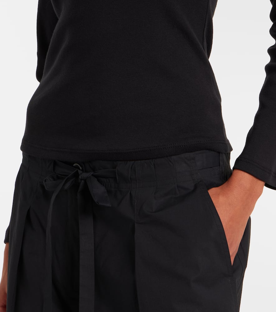 Leset Nando Cotton Jersey T-shirt In Black