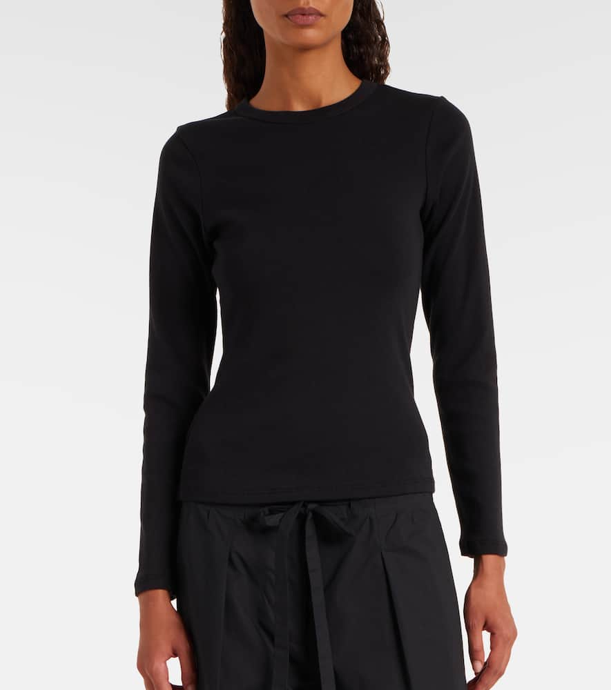 Leset Nando Cotton Jersey T-shirt In Black