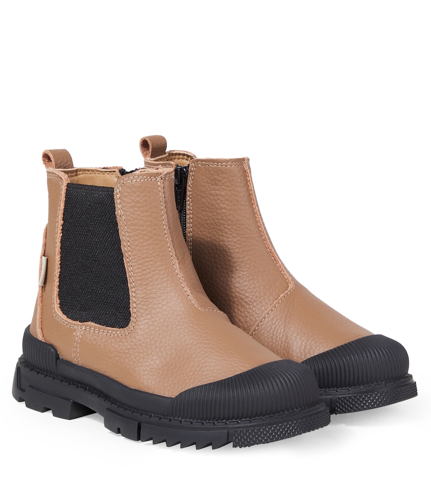 Wheat Tex leather Chelsea boots Wheat Tex leather Chelsea boots