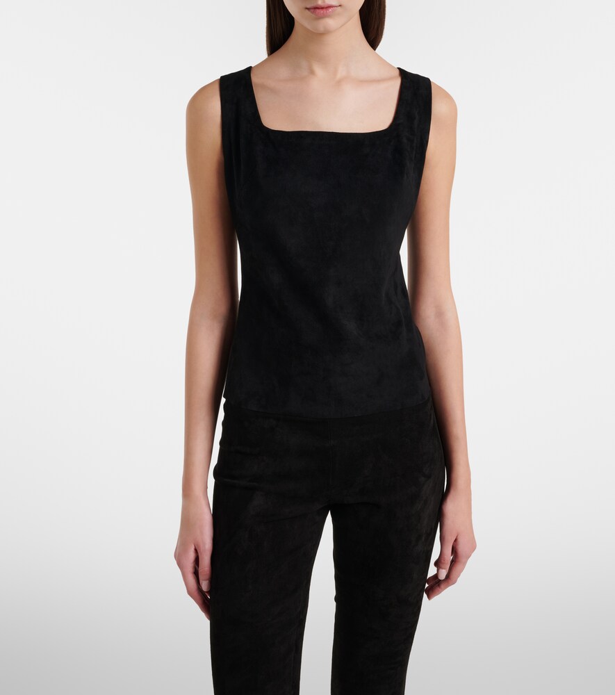  Stouls Stouls Top Edie Aus Veloursleder 