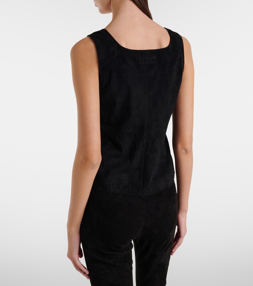  Stouls Stouls Top Edie Aus Veloursleder 