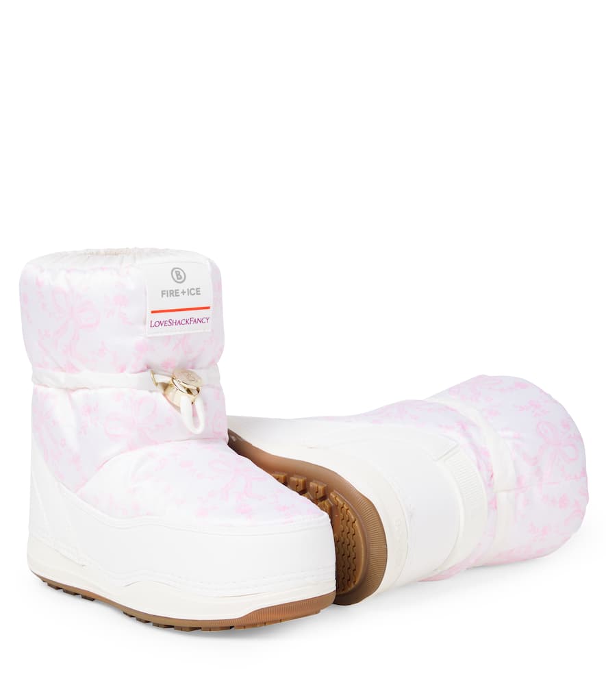 Bogner X Loveshackfancy La Plagne Snow Boots In Multi