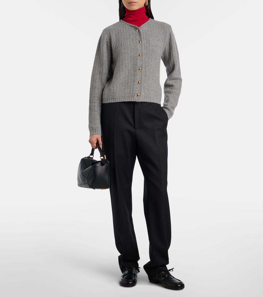 Jardin des Orangers Wool and cashmere cardigan