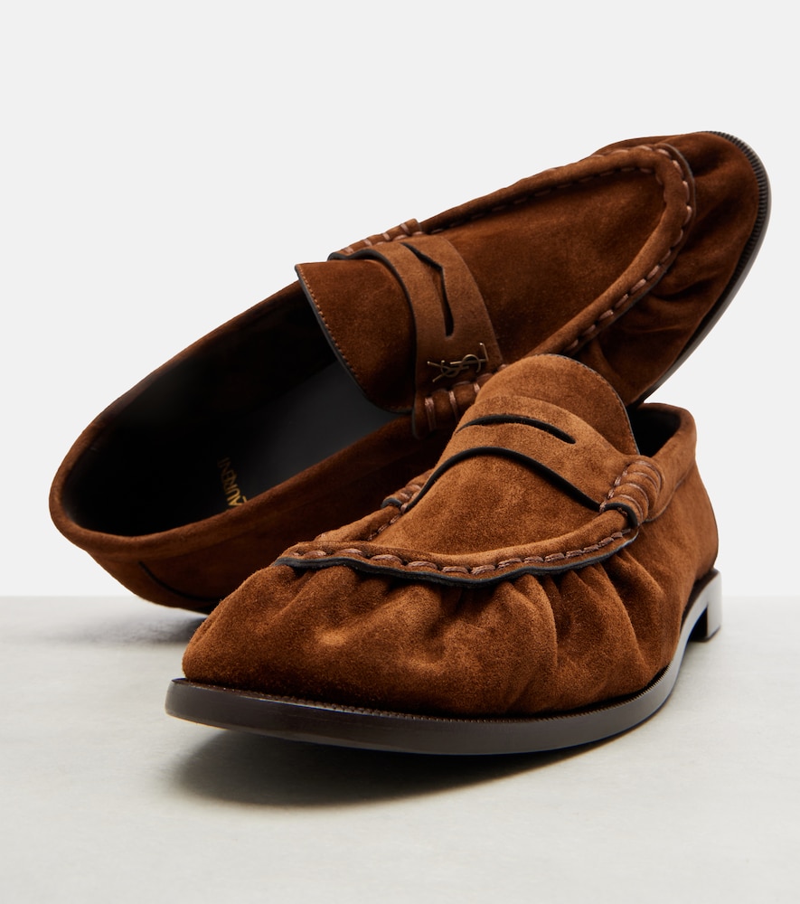  Saint Laurent Saint Laurent Loafers Le loafer Aus Veloursleder 
