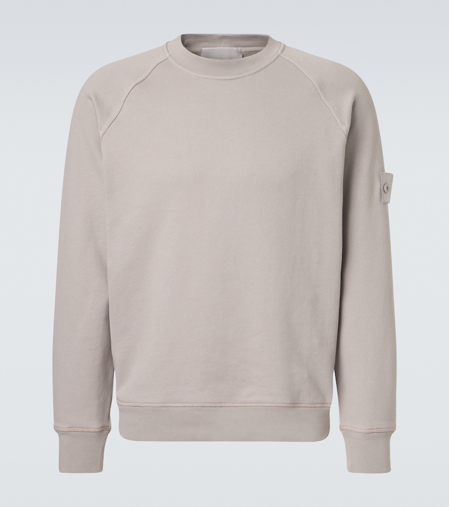 Stone Island Compass cotton jersey sweatshirt