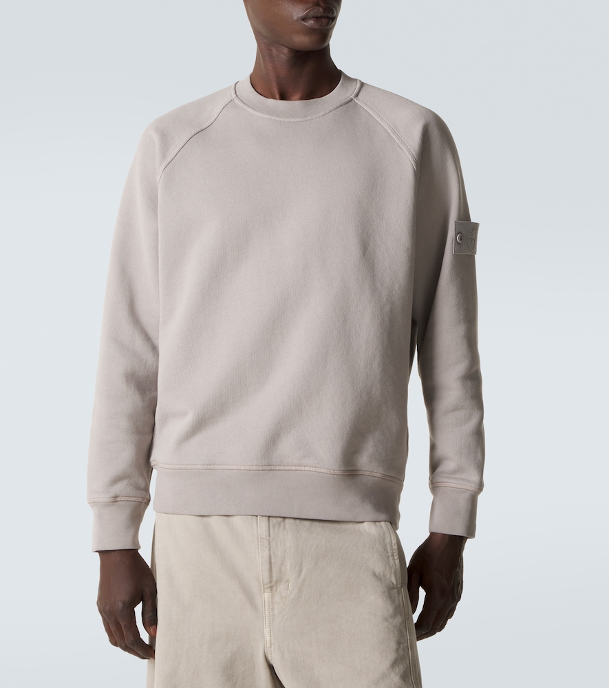  Stone Island Stone Island Sweatshirt Compass Aus Baumwoll-jersey 