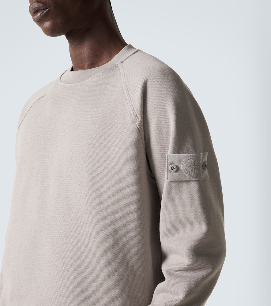  Stone Island Stone Island Sweatshirt Compass Aus Baumwoll-jersey 