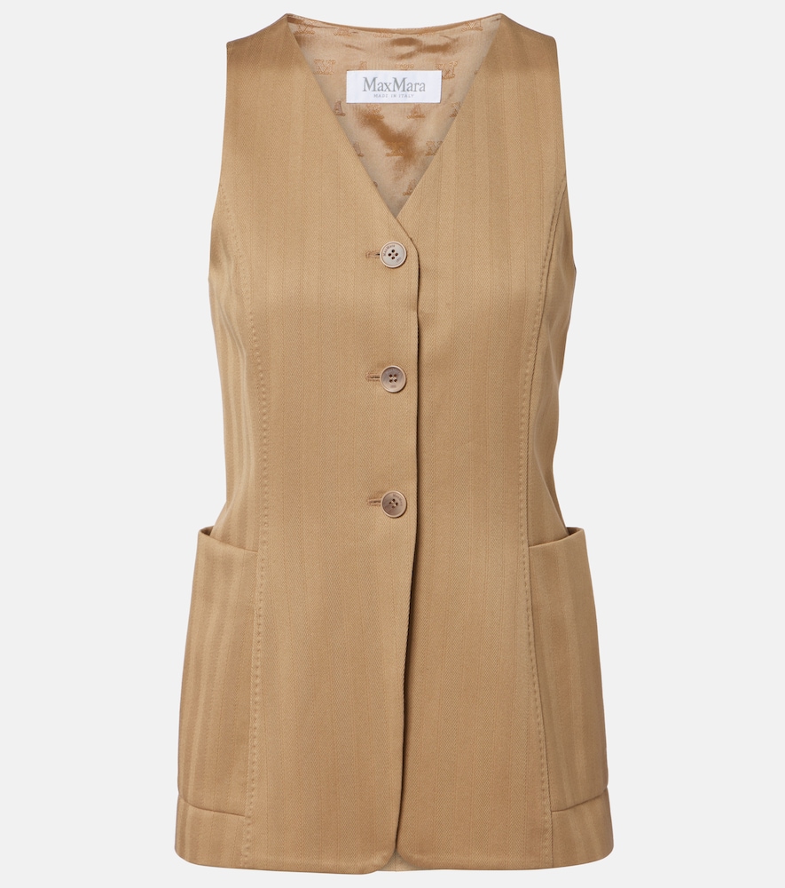 Max Mara Falla cotton vest