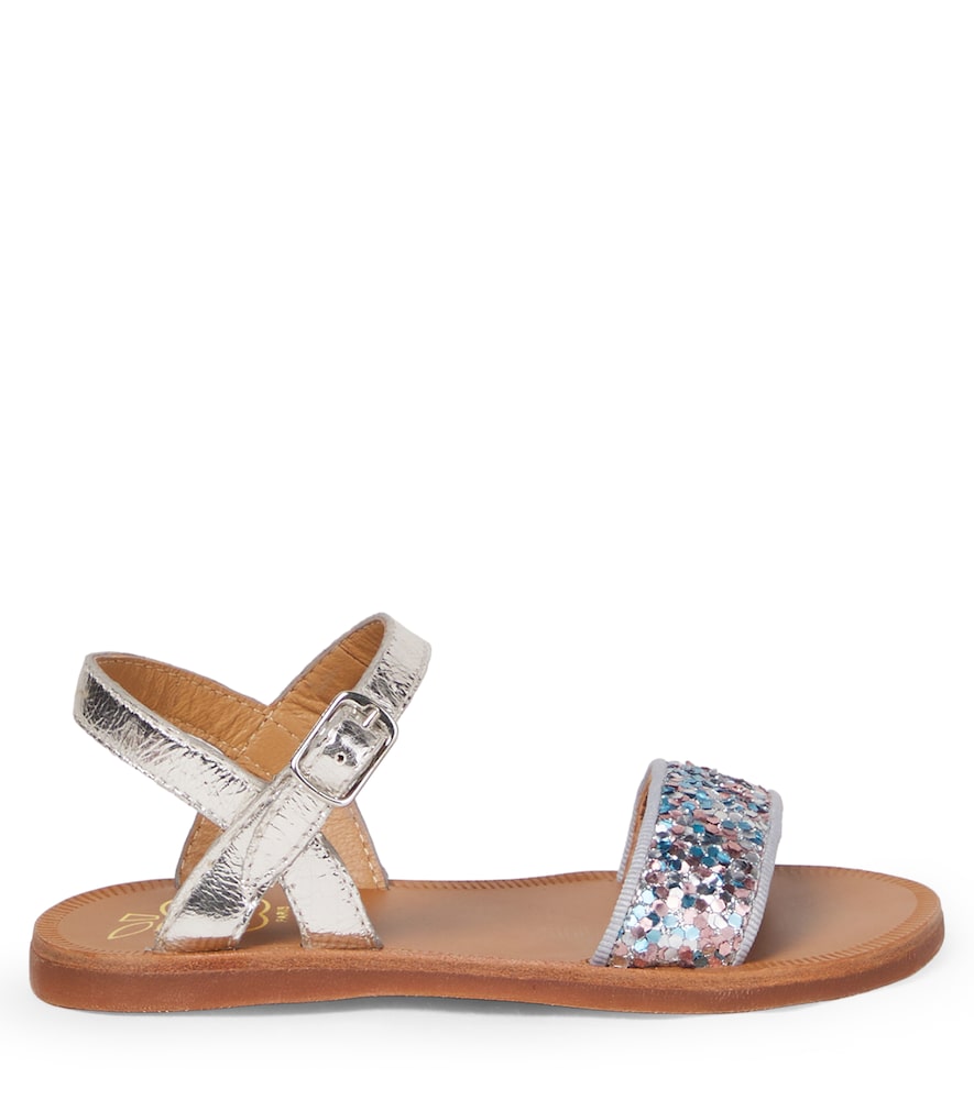  Pom D'api Pom D'api Sandalen Plagette Buckle Aus Leder 