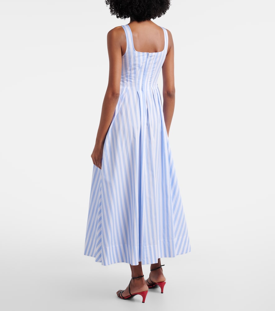  Sportmax Sportmax Midikleid Filmato Aus Baumwollpopeline 