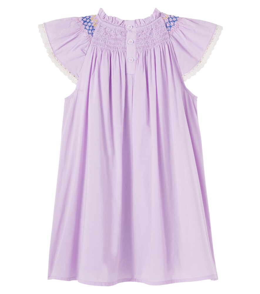  Louise Misha Louise Misha Besticktes Kleid Edith Aus Baumwolle 