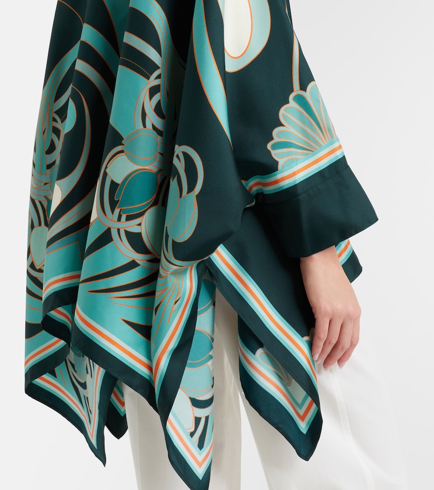 Foulard Printed Silk Twill Shirt