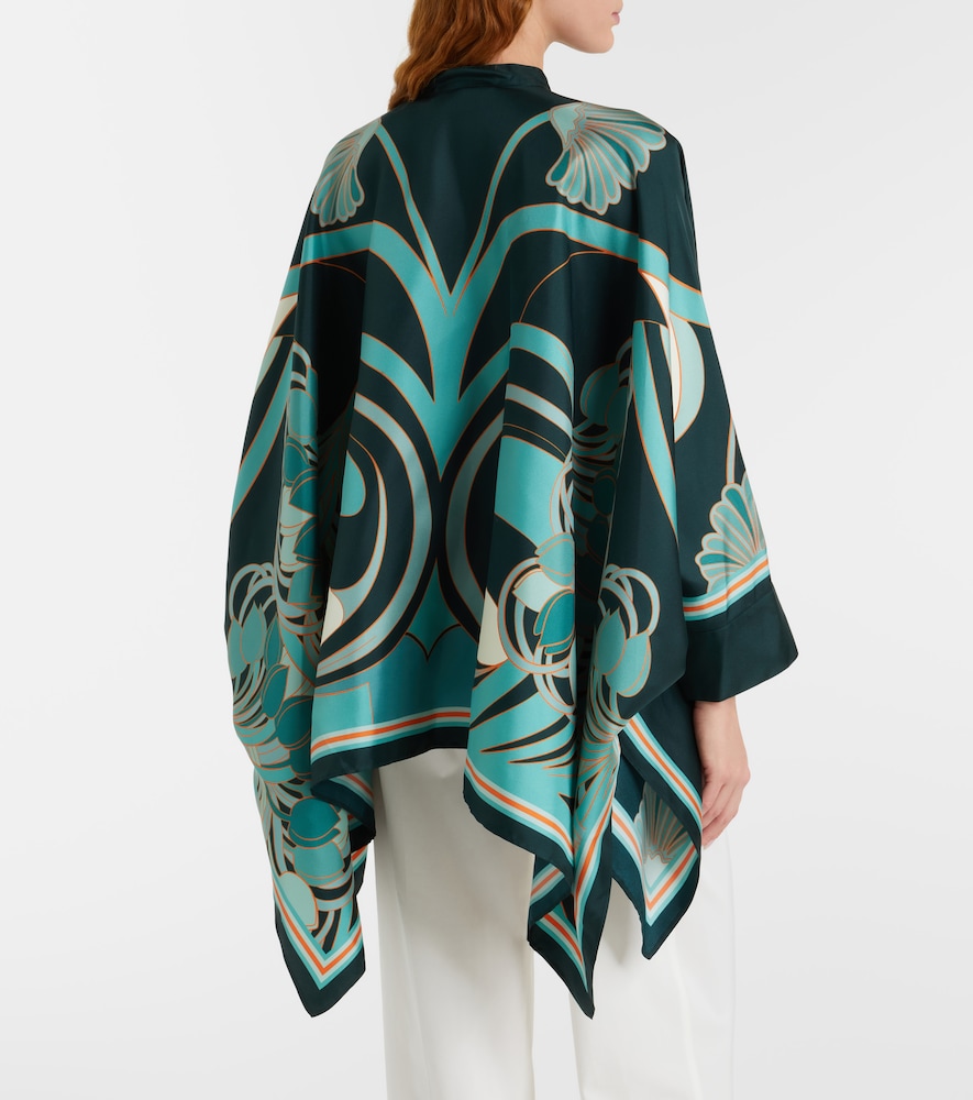 Foulard Printed Silk Twill Shirt