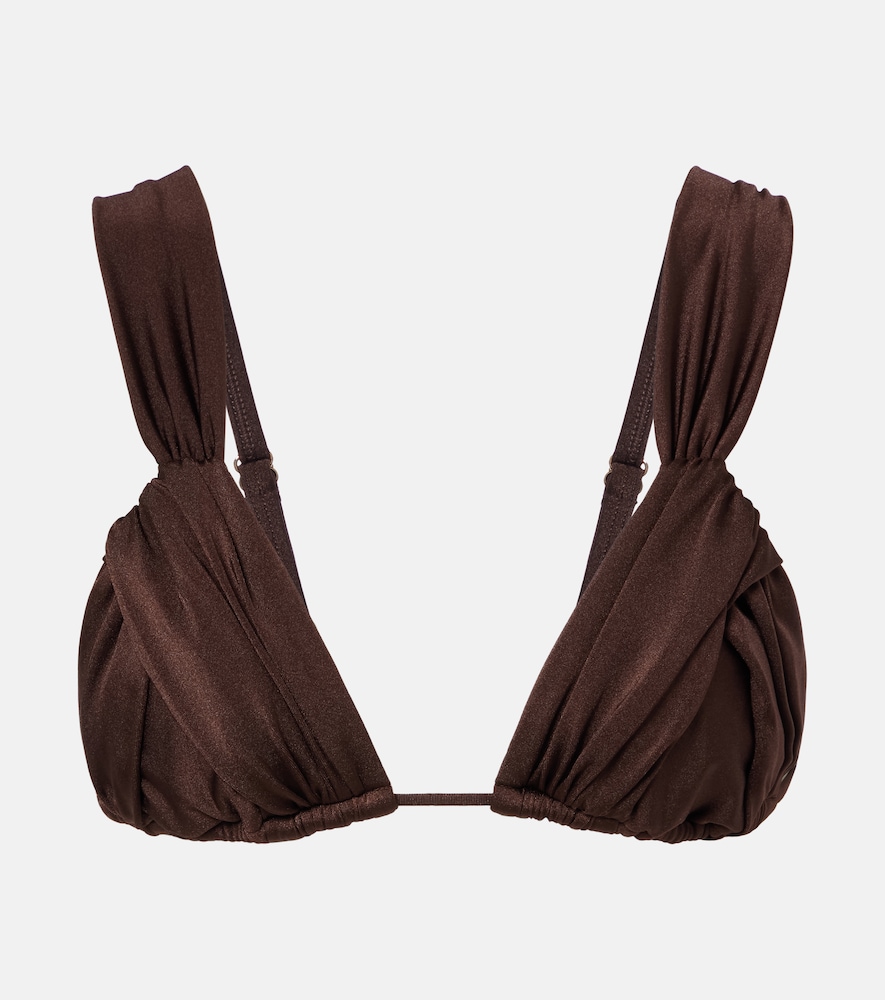 Bananhot Iris draped bikini top | Thumbnail 5