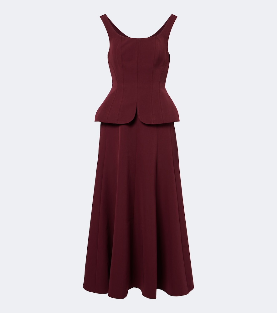 Cocktailkleid aus Crêpe
