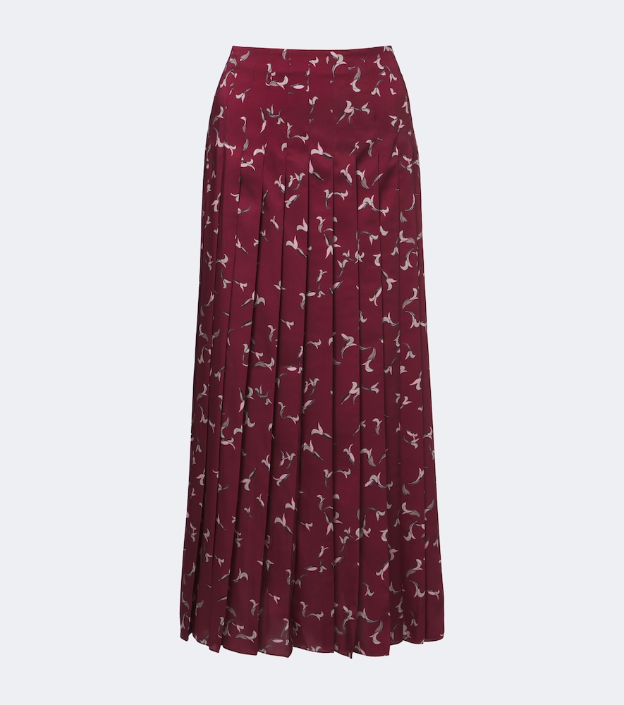 Monti Printed Pleated Midi