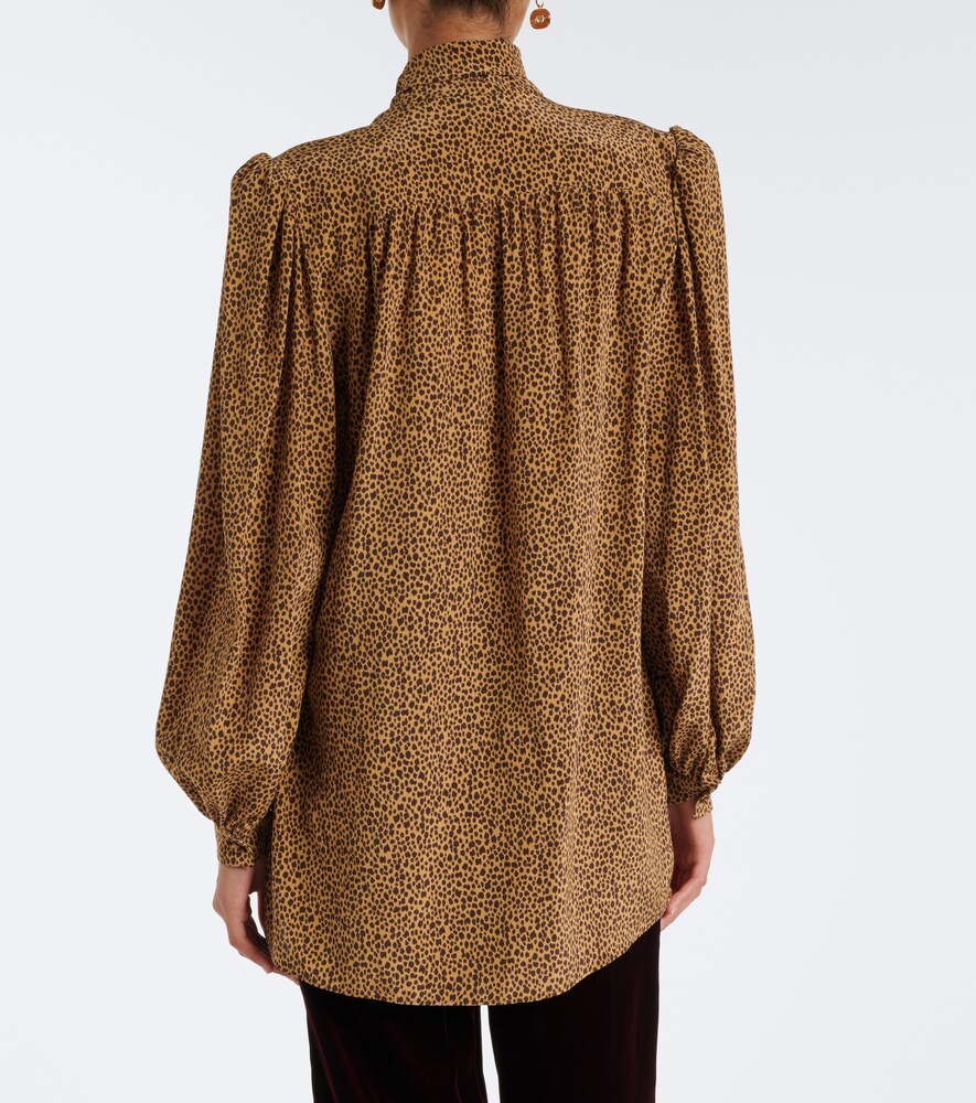 Garavani Leopard Print Blouse