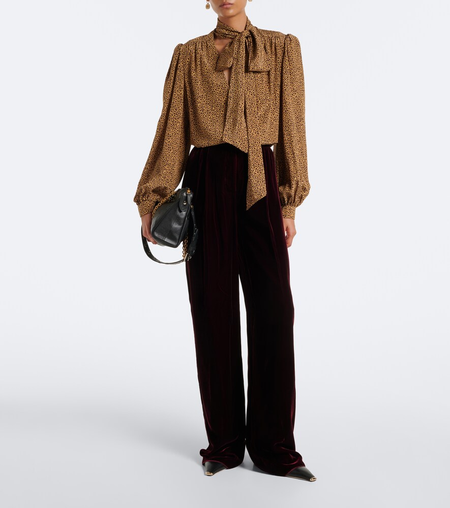 Garavani Leopard Print Blouse