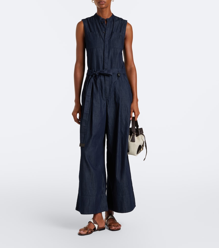 'S Max Mara Wide-leg denim jumpsuit | Thumbnail 2 'S Max Mara Wide-leg denim jumpsuit | Thumbnail 2