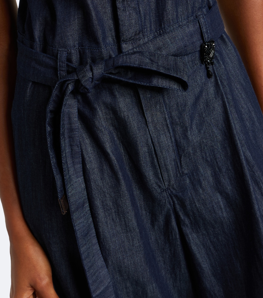 'S Max Mara Wide-leg denim jumpsuit | Thumbnail 3 'S Max Mara Wide-leg denim jumpsuit | Thumbnail 3