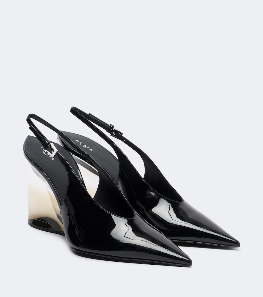 Alaïa Pumps Invisible aus Leder