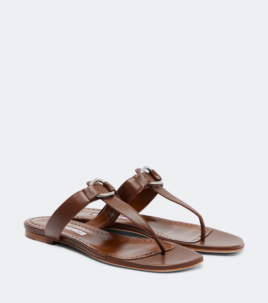 Zehensandalen Mionasan aus Leder