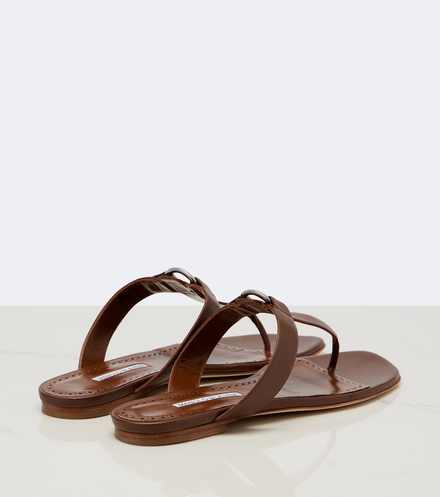 Mionasan Leather Thong Sandals