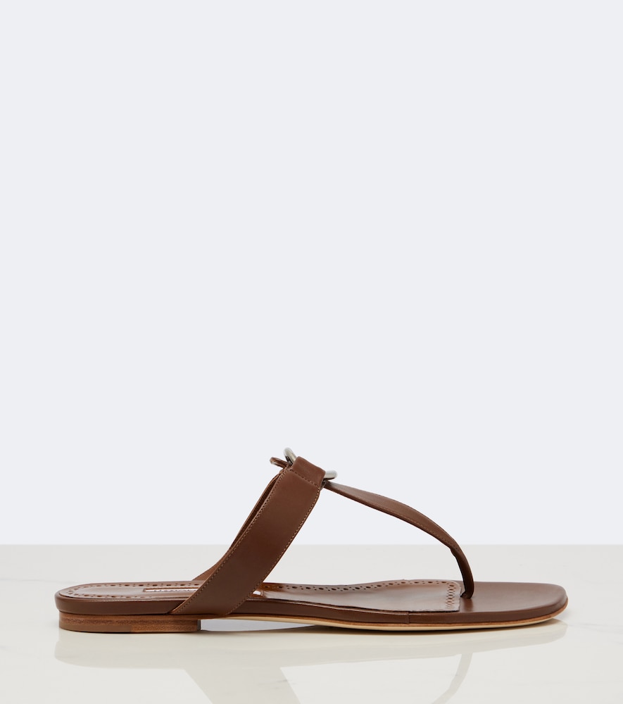 Mionasan Leather Thong Sandals