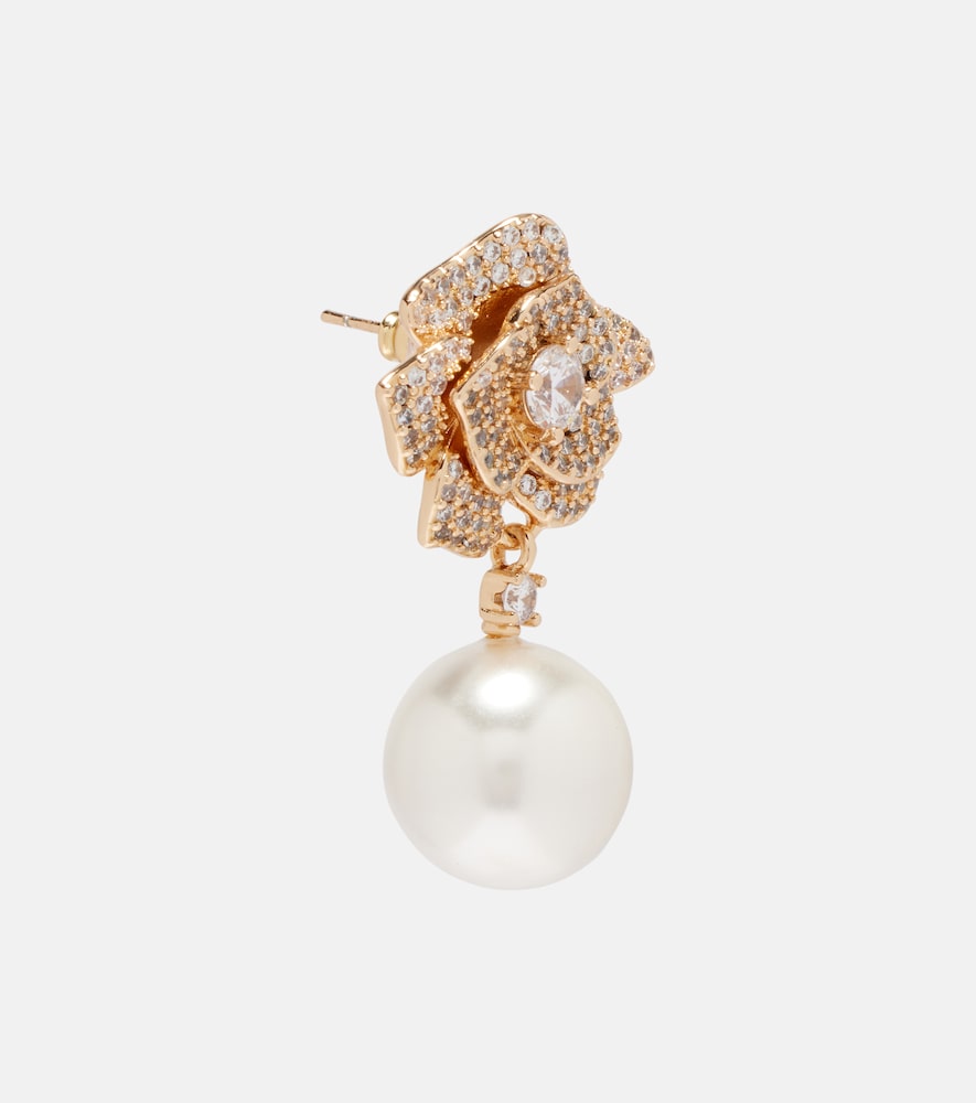  Self-portrait Self-portrait Ohrringe Mit Zierperlen Und Kristallen 